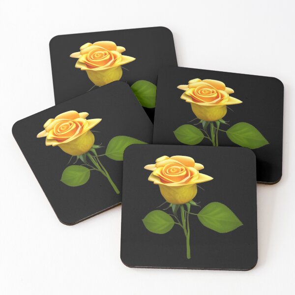 Item preview, Gold rose flower  designed and sold by gramizzia.