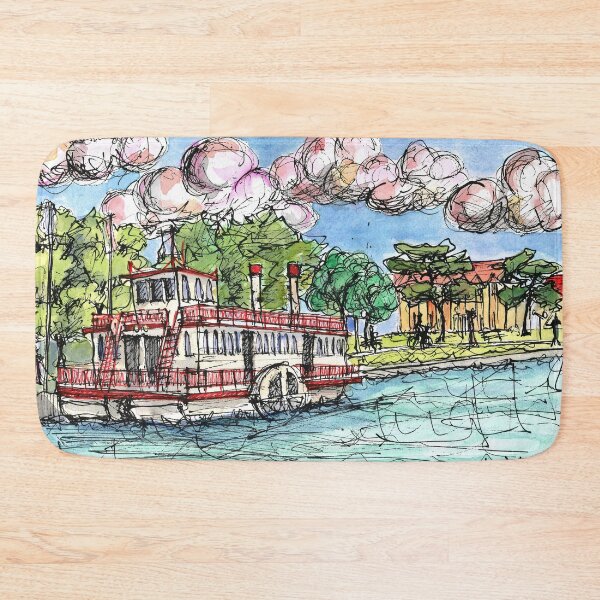 Item preview, Steam ship on Palic Lake designed and sold by DjapetoArt.