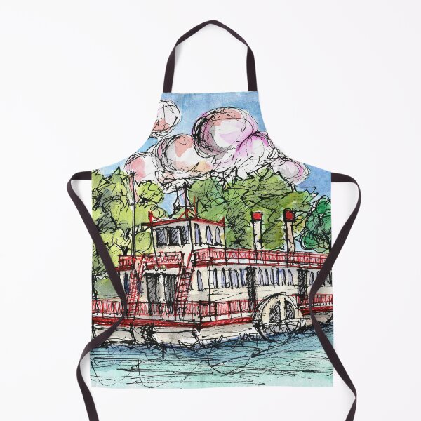 Item preview, Steam ship on Palic Lake designed and sold by DjapetoArt.