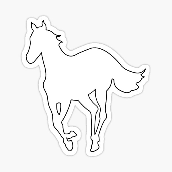 horse-pony-white-sticker-for-sale-by-versolaso-redbubble