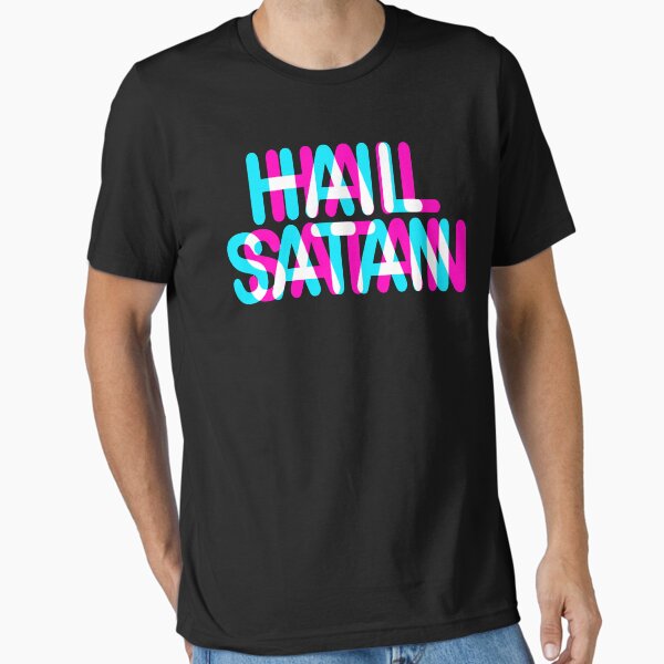 Vista previa del artículo con la obra «GRANIZO SATANÁS - TRIPPY 3D TEXT», diseñado y vendido por ShirtWreck.