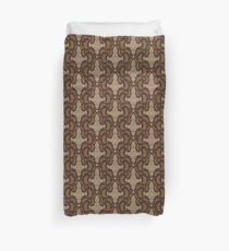 Leaf on the Wind Damask Duvet Cover