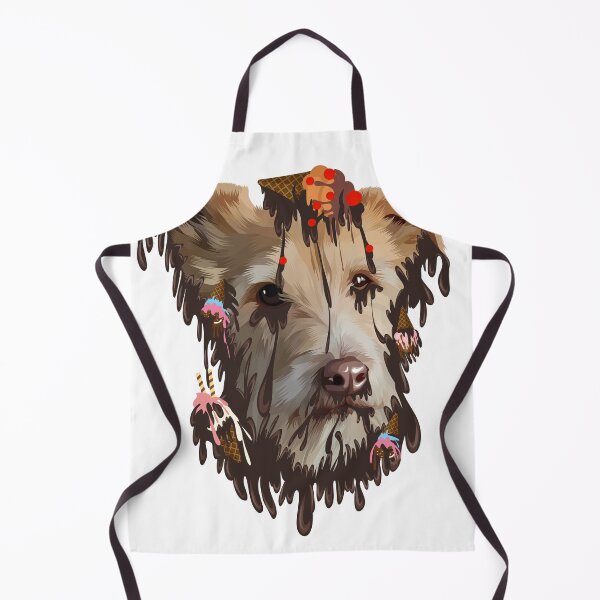 Item preview, Chocolate grime art dog designed and sold by AmsaOza.