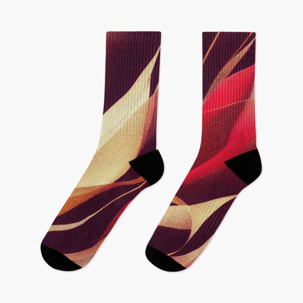 Item preview, Red, Burgundy and Gold Gradient Abstract Pattern designed and sold by EHouseArt.