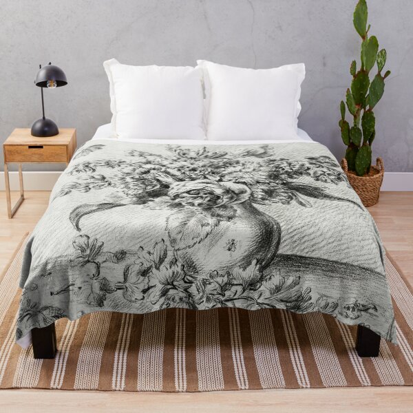 Item preview, Jean Bernard- Still Life With Flowers, and Butterflies designed and sold by tomorrowsart.
