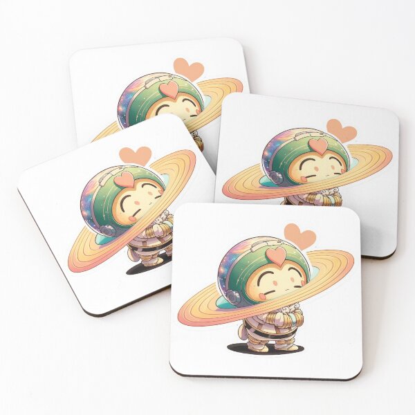 Item preview, Love in Saturn 5 - Happy Hearts 45 | Colorful Cartoon Love designed and sold by Sunchaser World.