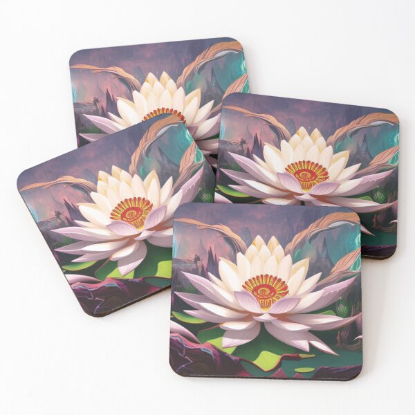 Item preview, White Lotus  designed and sold by AdaptiveReuse.