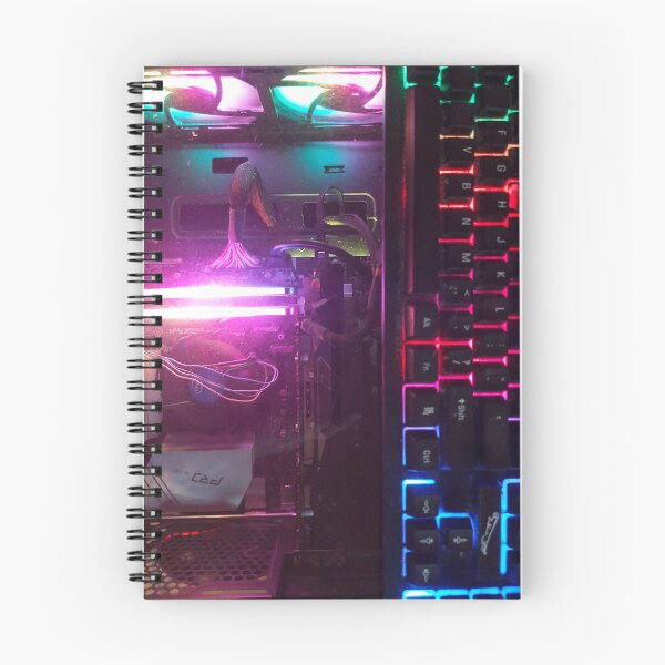 Item preview, Inside Gamer's PC and keyboard - rotated designed and sold by NahyArt.