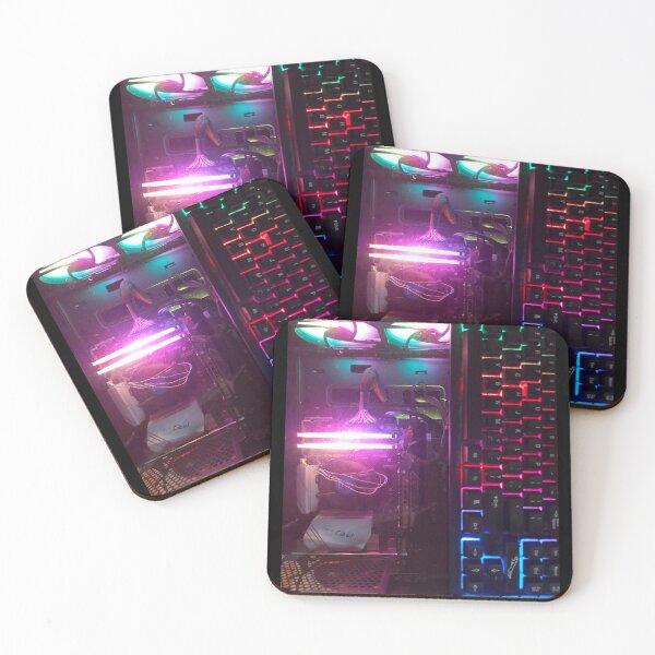 Item preview, Inside Gamer's PC and keyboard - rotated designed and sold by NahyArt.