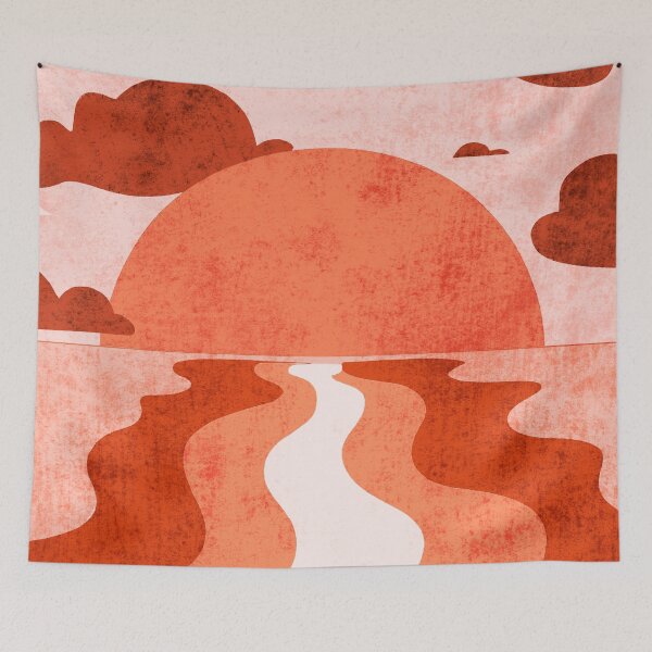 Item preview, Colorful Pastel Sunset designed and sold by Timegraf.