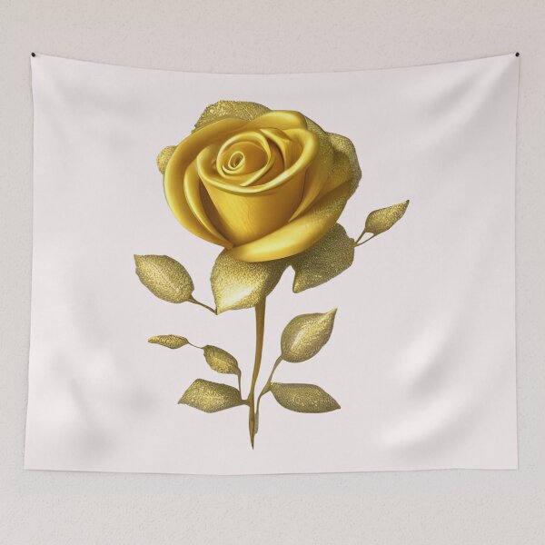 Item preview, Gold rose flower  designed and sold by gramizzia.
