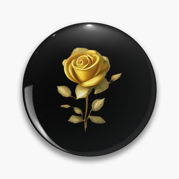 Item preview, Gold rose flower  designed and sold by gramizzia.