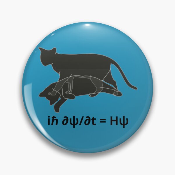 Item preview, a black cat and schrodinger's paradox designed and sold by denis90ch.