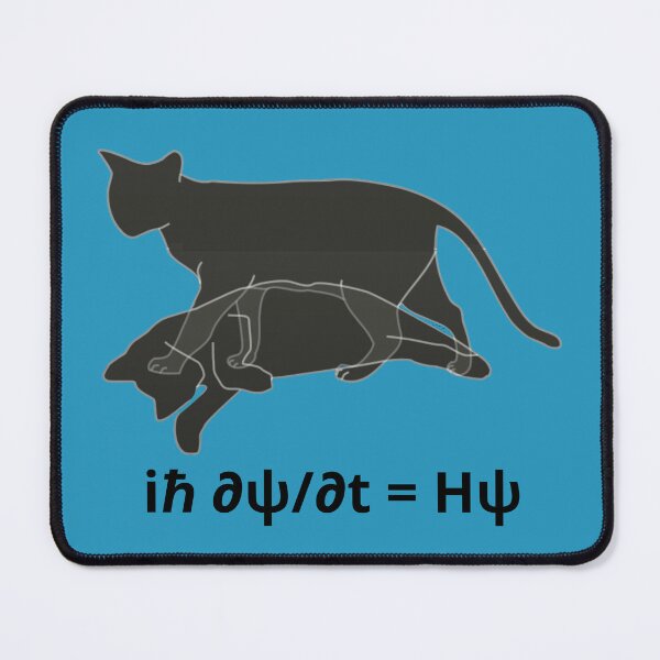 Item preview, a black cat and schrodinger's paradox designed and sold by denis90ch.