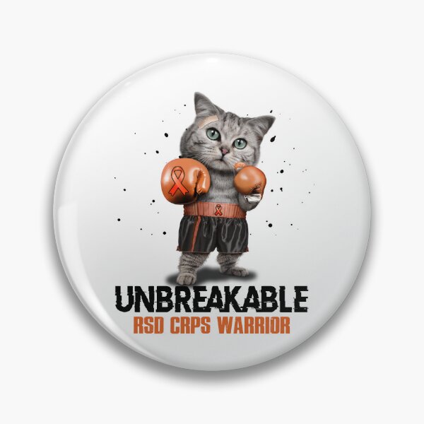 Item preview, RSD CRPS Warrior - UNBREAKABLE - RSD CRPS Ribbon designed and sold by EdithShop59.