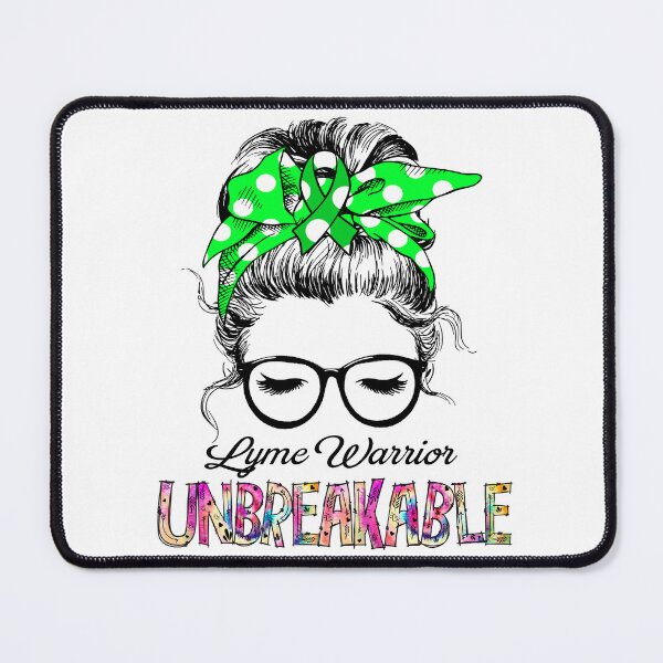 Item preview, Lyme Warrior - UNBREAKABLE - Lyme Ribbon designed and sold by Tifrop.