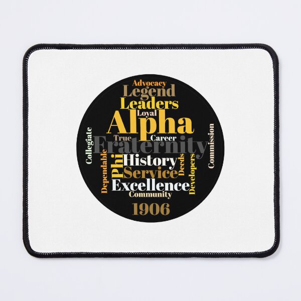 Item preview, Black/Gold Fraternity designed and sold by Snapshots-Plus.