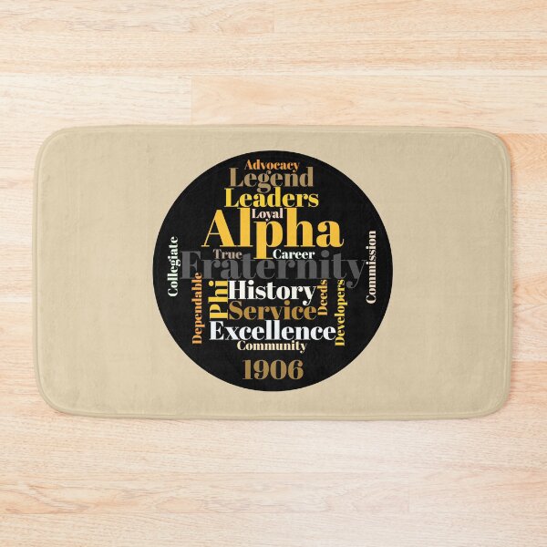 Item preview, Black/Gold Fraternity designed and sold by Snapshots-Plus.