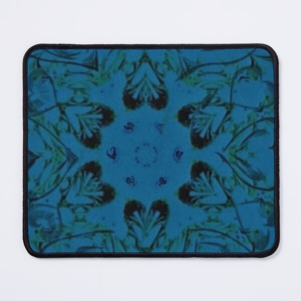 Item preview, Blue Denim Kaleidohearts designed and sold by IvaRenee.