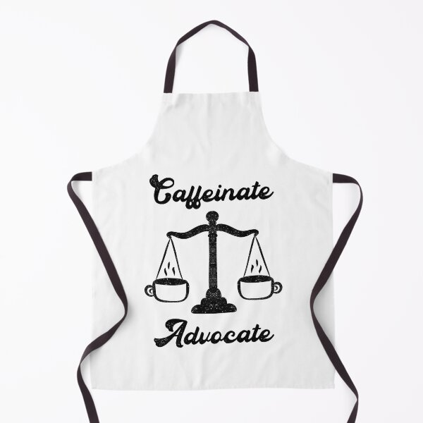 Item preview, Vintage design Caffeinate And Advocate for lawyers designed and sold by Fatamimosh.