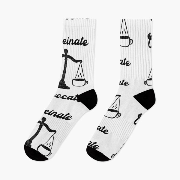 Item preview, Vintage design Caffeinate And Advocate for lawyers designed and sold by Fatamimosh.