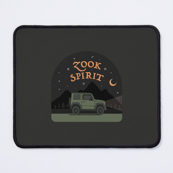 Item preview, Zook Spirit | Jungle Green Suzuki Jimny Mountain Night Adventure designed and sold by stoicjimny.