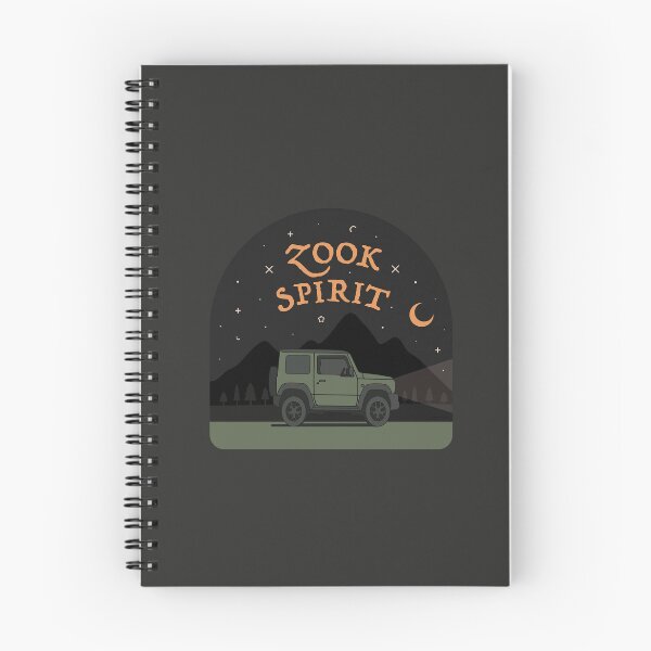Item preview, Zook Spirit | Jungle Green Suzuki Jimny Mountain Night Adventure designed and sold by stoicjimny.