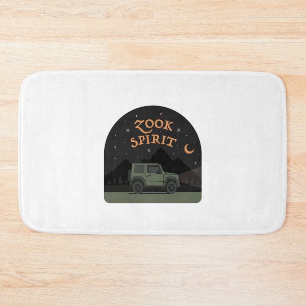 Item preview, Zook Spirit | Jungle Green Suzuki Jimny Mountain Night Adventure designed and sold by stoicjimny.