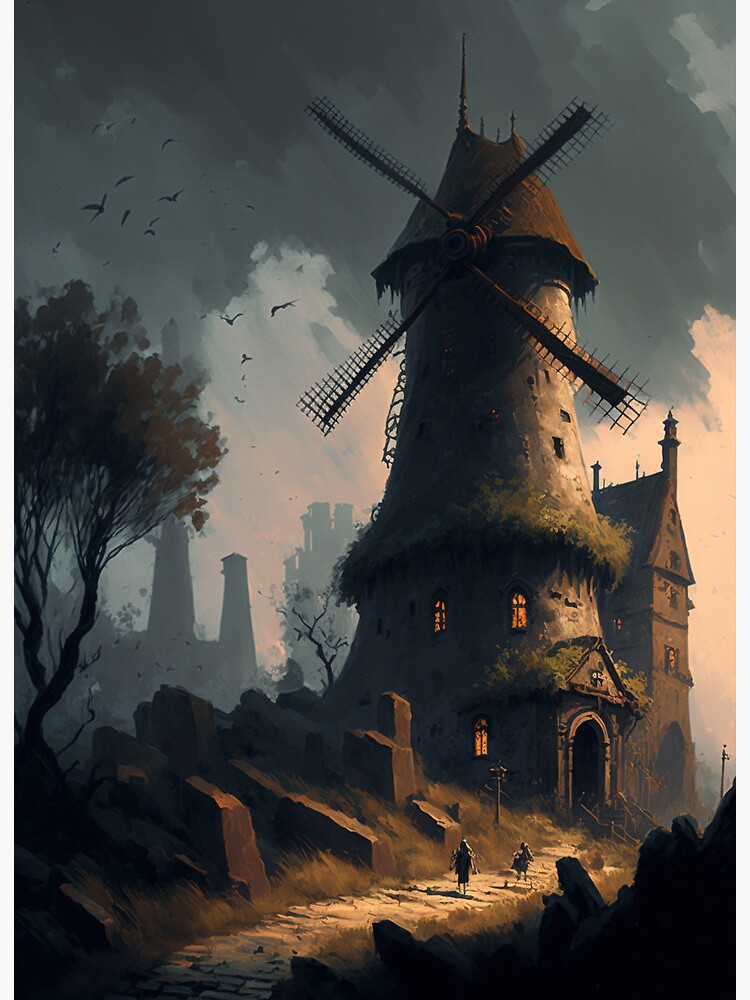 Dungeons and Dragons Beautiful Castle | Art Board Print