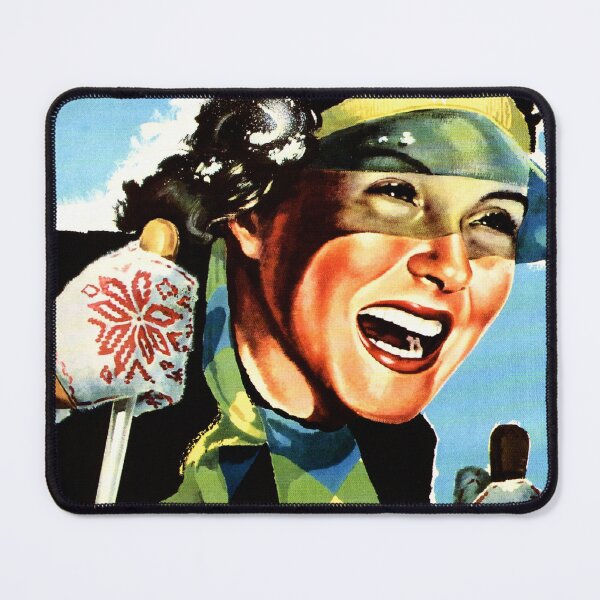 Item preview, MERA VALSESIA Italy Winter Holidays Travel Vintage Ski designed and sold by retroposters.
