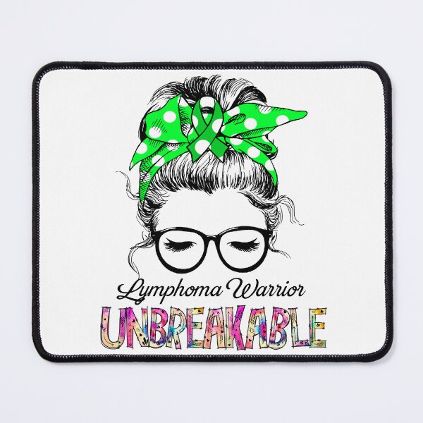 Item preview, Lymphoma Warrior - UNBREAKABLE - Lymphoma Ribbon designed and sold by Tifrop.