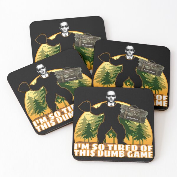 Item preview, DB Cooper is Bigfoot - I'm so tired of this dumb game. designed and sold by BLACKSUN-SHOP.
