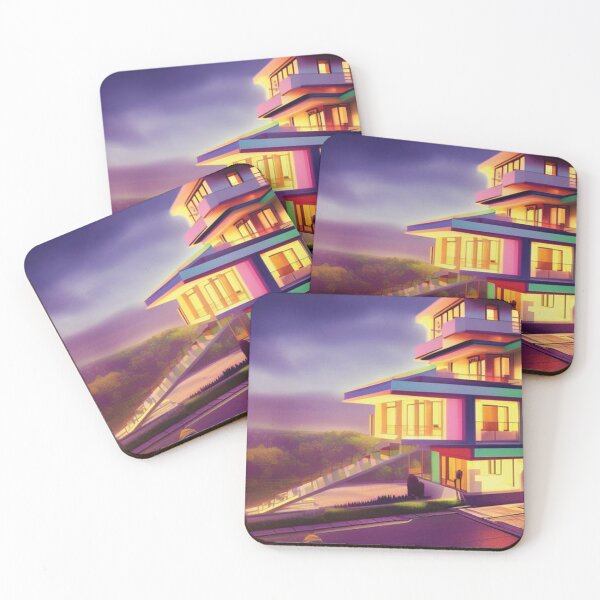 Item preview, Colorful Modern House designed and sold by AdaptiveReuse.