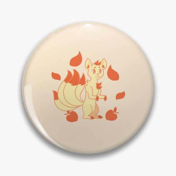 Item preview, Cream peach fox yokai designed and sold by darkfroststar.