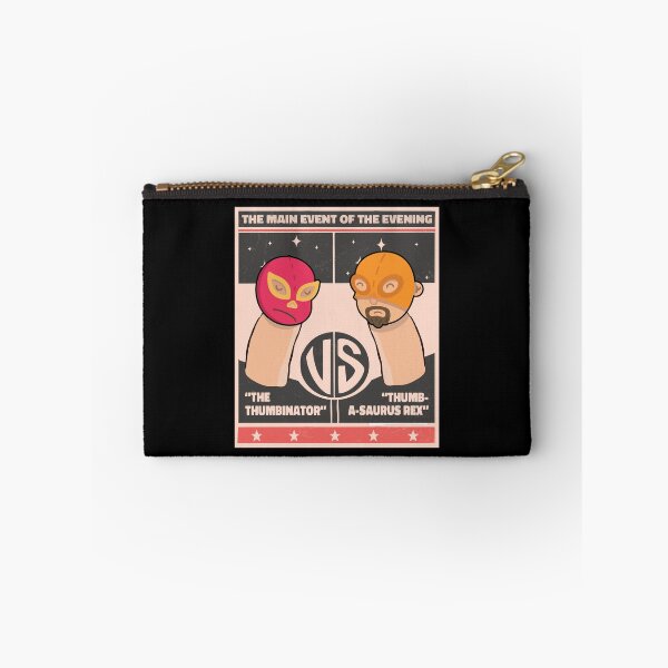 Item preview, Funny Thumb Wrestling Fight Cartoon designed and sold by MrEddie10.