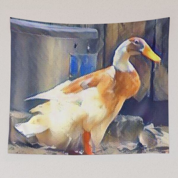 Item preview, Indian Runner Duck designed and sold by Sharon the Zoo Lady Photography .