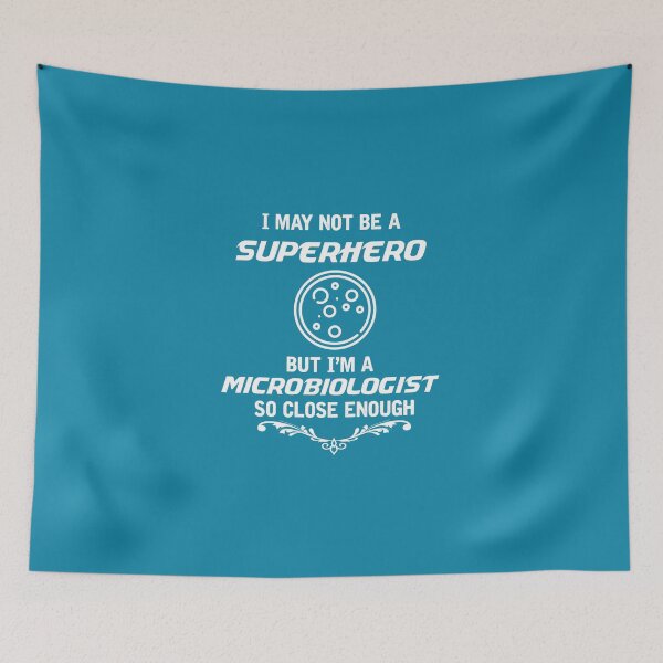 Item preview, Not Superhero But Microbiologist designed and sold by AlwaysAwesome.