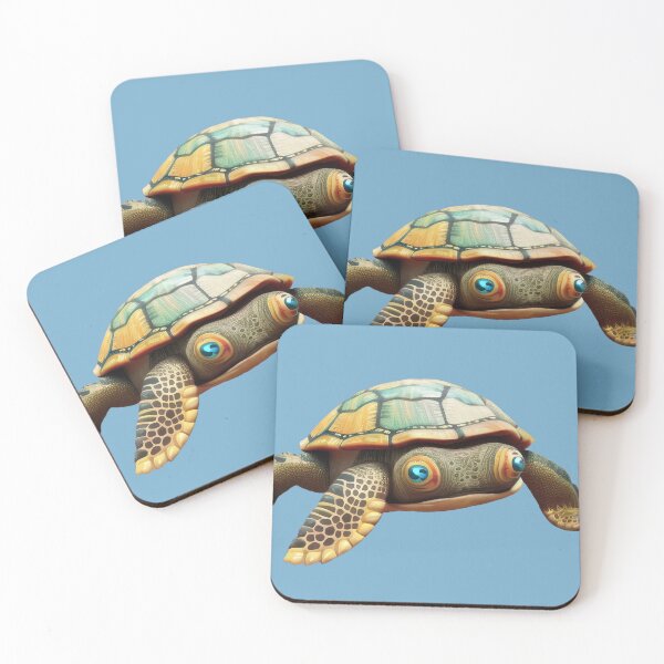 Item preview, Sea turtle alebrije, AI art designed and sold by Dendros-Studio.