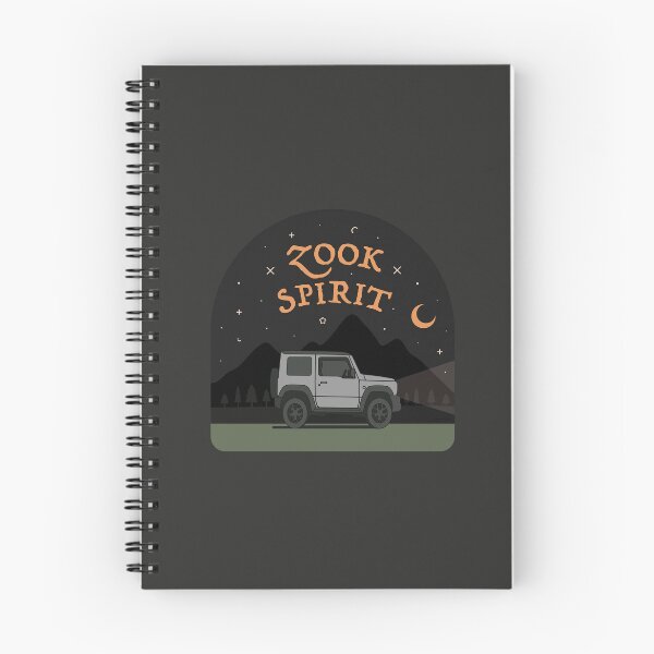 Item preview, Zook Spirit | Silky Silver Suzuki Jimny Mountain Night Adventure designed and sold by stoicjimny.