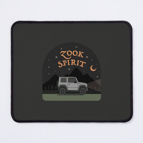 Item preview, Zook Spirit | Silky Silver Suzuki Jimny Mountain Night Adventure designed and sold by stoicjimny.