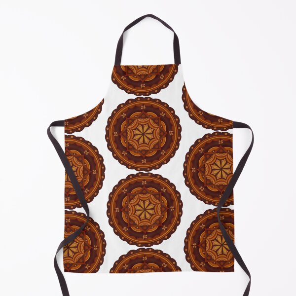Item preview, Red-Orange Citrus Mandla designed and sold by areelsdesign.