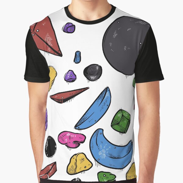 Bouldering Wall Graphic T-Shirt