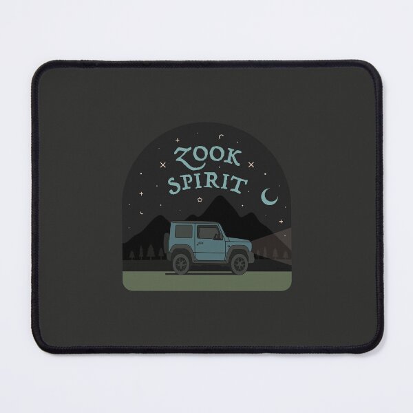Item preview, Zook Spirit | Brisk Blue Suzuki Jimny Mountain Night Adventure designed and sold by stoicjimny.