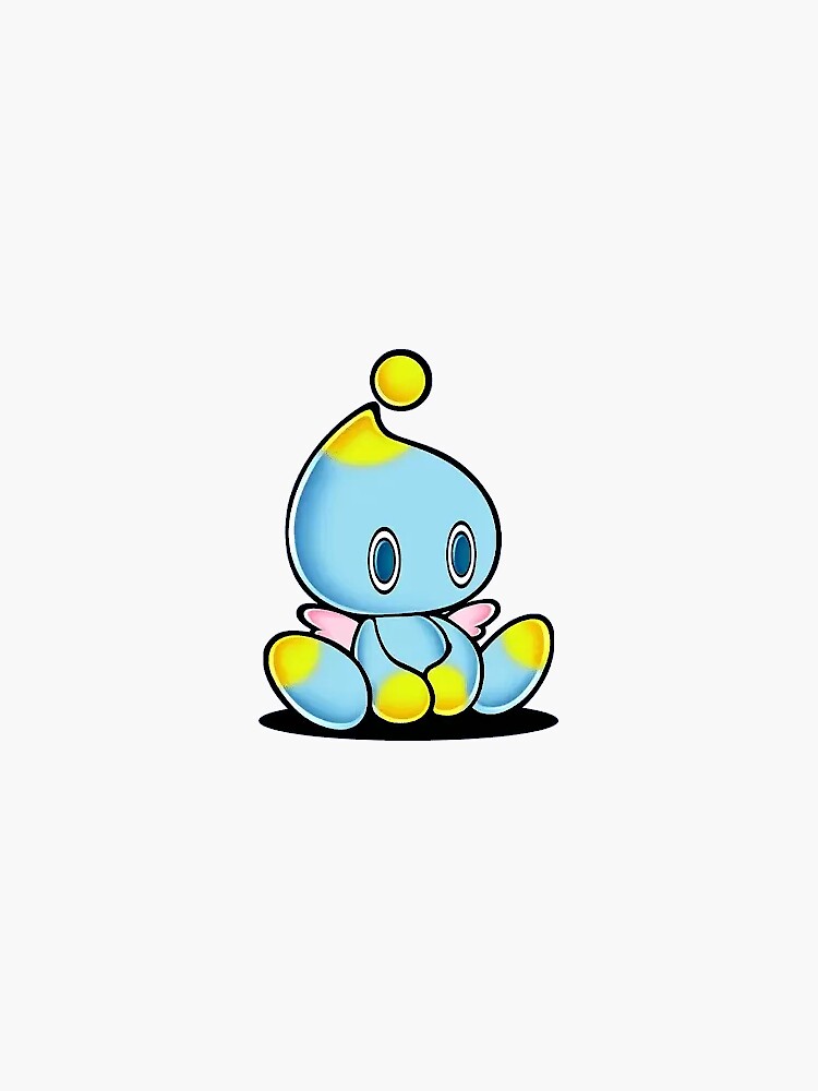 Chao Dance Sonic The Hedgehog Sticker - Chao Dance Sonic The