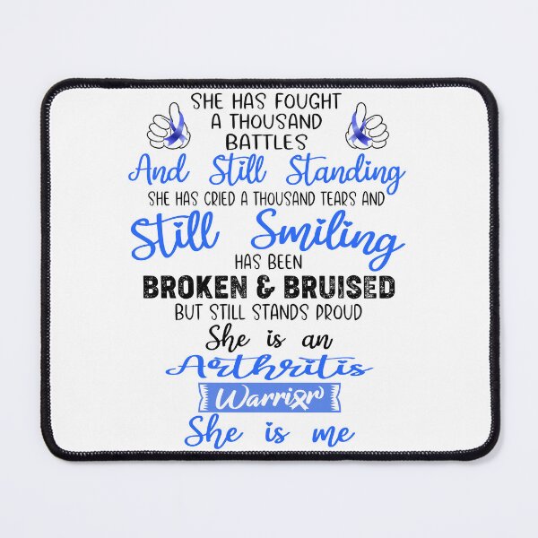 Item preview, Arthritis Warrior SHE IS ME - Support Arthritis Fighter Gifts designed and sold by Berriosly.