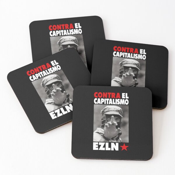 Item preview, Subcomandante Marcos and EZLN against capitalism designed and sold by Caracol-Spanish.