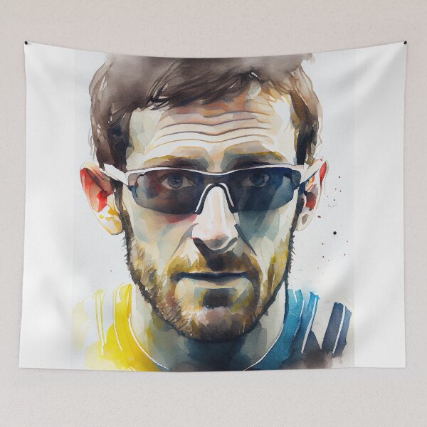 Item preview, Bradley Wiggins Watercolour designed and sold by StephenJSmith.