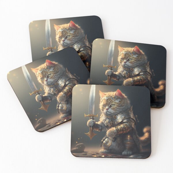 Item preview, Noble cat knight designed and sold by MersaultMax.