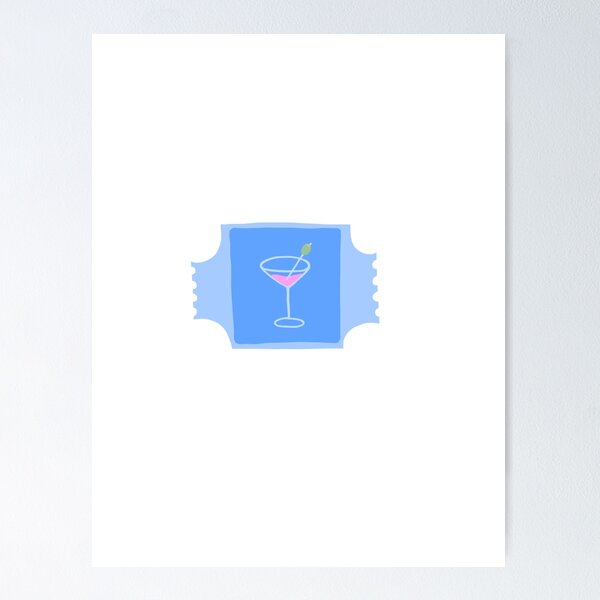 Item preview, martini ticket designed and sold by kamkrishnan.