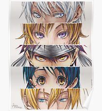 Póster Shokugeki sin ojos Souma